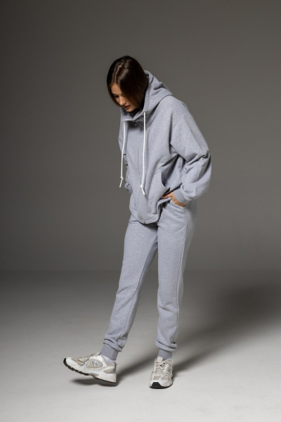 Брюки, бомбер Twok 112502 серый - фото 10