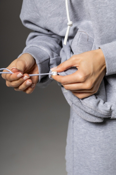 Брюки, бомбер Twok 112502 серый - фото 7