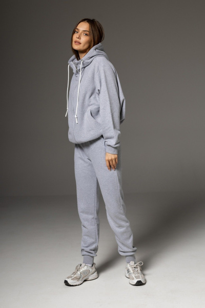 Брюки, бомбер Twok 112502 серый - фото 2