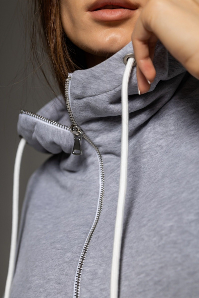 Брюки, бомбер Twok 112502 серый - фото 5