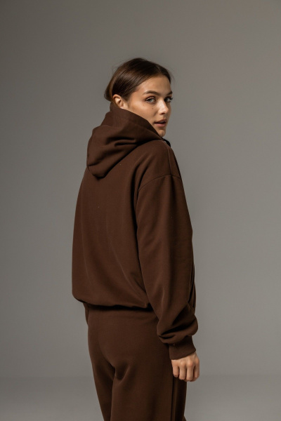 Брюки, бомбер Twok 112506 шоколад - фото 6