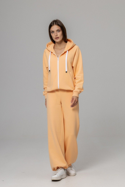 Брюки, бомбер Twok 925707 персик - фото 2