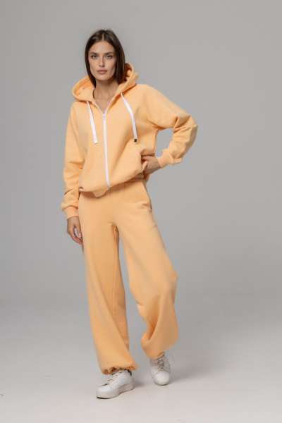 Брюки, бомбер Twok 925707 персик - фото 1