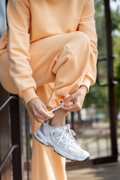 Брюки Twok 925708 персик - фото 3