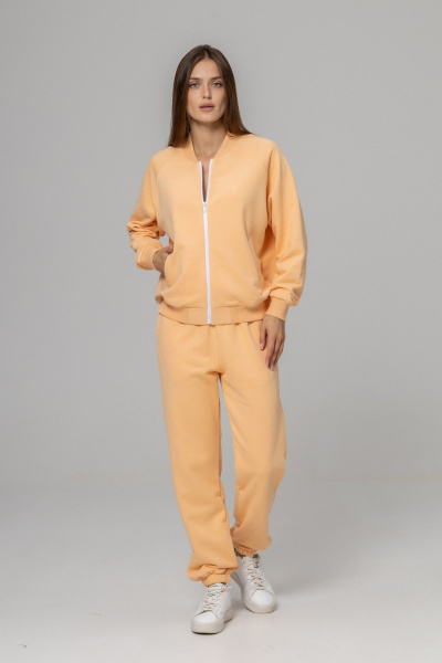 Брюки, бомбер Twok 925712 персик - фото 6