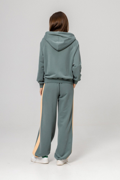 Брюки, бомбер Twok 925715 шалфей - фото 6