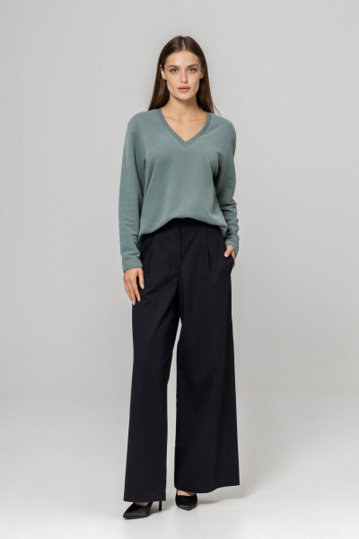 Джемпер Twok 925716 шалфей - фото 1