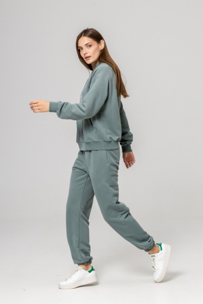 Брюки, бомбер Twok 925717 шалфей - фото 3