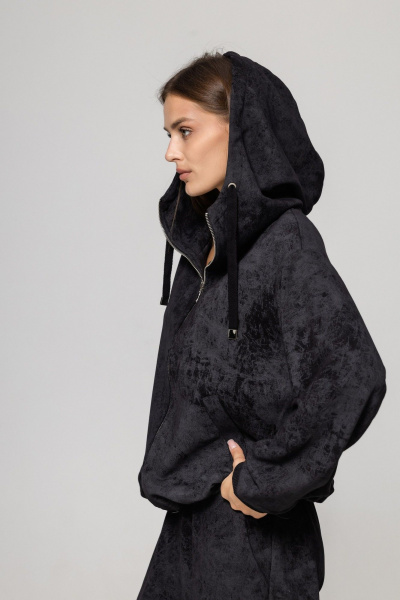 Брюки, бомбер Twok 925718 черный принт - фото 4