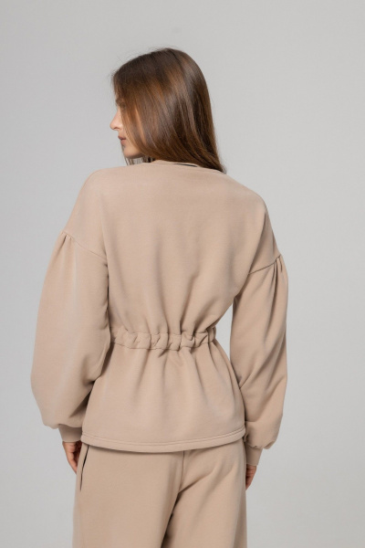 Брюки, джемпер Twok 925722 бежевый - фото 4