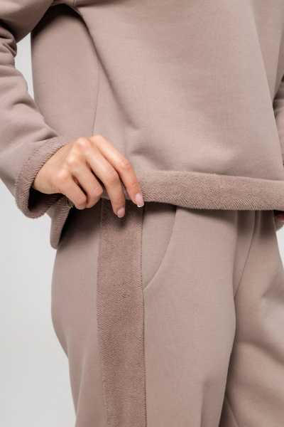 Брюки, джемпер Twok 925814 какао - фото 6