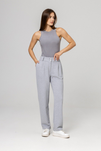 Брюки Twok 952725 серый - фото 2