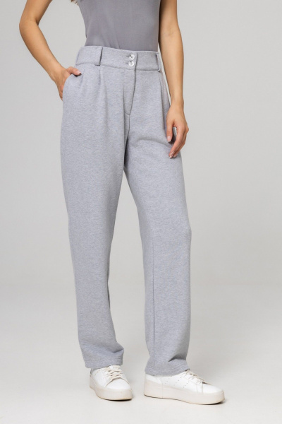 Брюки Twok 952725 серый - фото 3