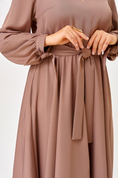 Платье Swallow 891.1 капучино - фото 8