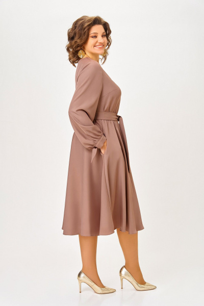 Платье Swallow 891.1 капучино - фото 5
