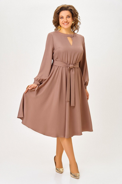 Платье Swallow 891.1 капучино - фото 2