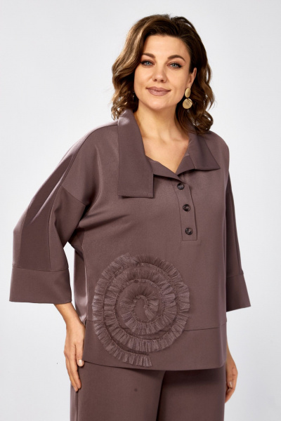 Блуза, брюки ZigzagStyle 559-2 клевер - фото 3