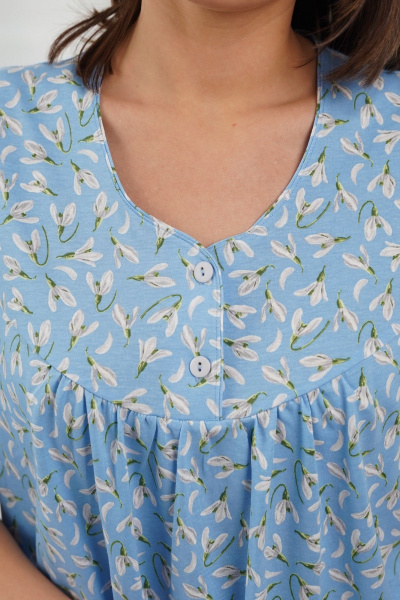 Капри, рубашка Купалинка 42500G.158-164 набивка - фото 3