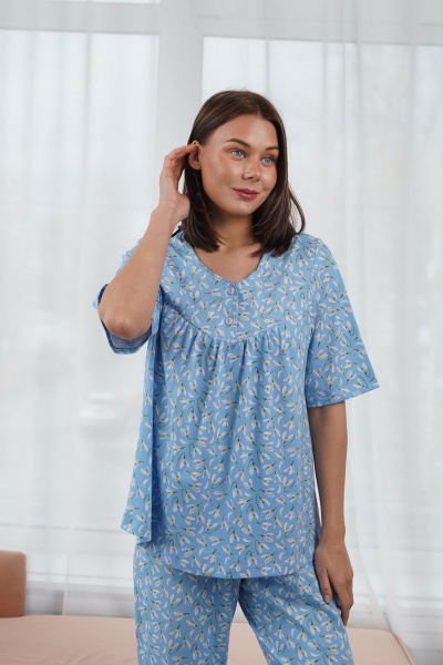 Капри, рубашка Купалинка 42500G.158-164 набивка - фото 2