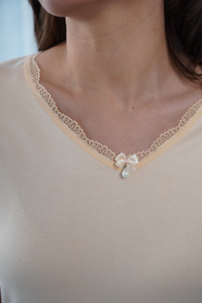 Капри, майка Купалинка 669401.158-164 к.персик,набивка - фото 4