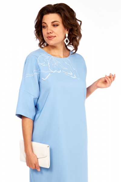Платье Jurimex 3442 голубой - фото 5