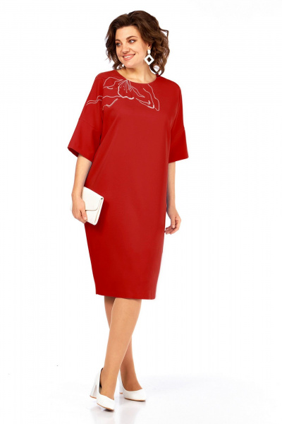 Платье Jurimex 3442-2 красный - фото 1