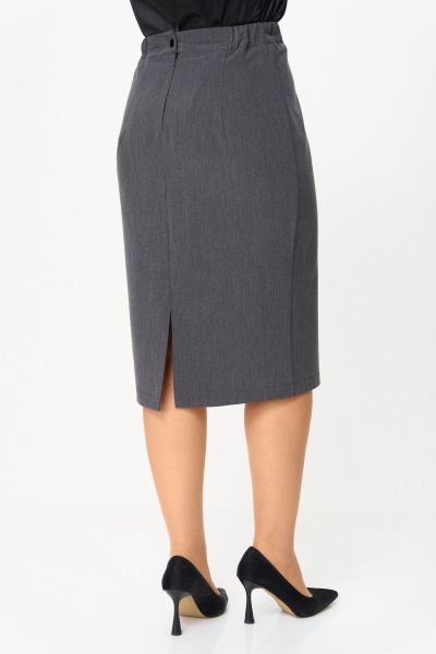 Жакет, юбка ANASTASIA MAK 1302 серый - фото 8