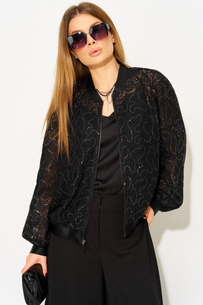 Жакет Laikony L-893-1 черный - фото 1