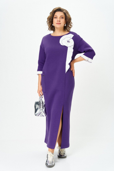 Платье Michel chic 2183 сиреневый_туман - фото 1