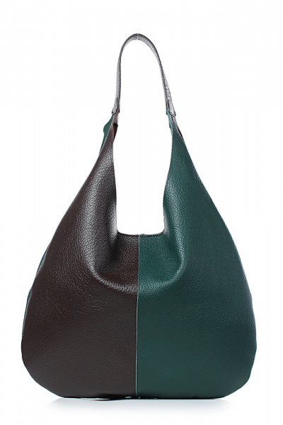 Сумка Galanteya 24323.25с943к45 шокол/зелен - фото 3