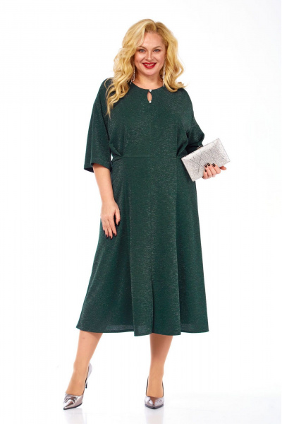 Платье VIA-Mod 675 изумруд - фото 1