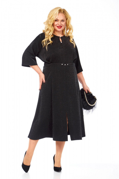 Платье VIA-Mod 675 черный - фото 12