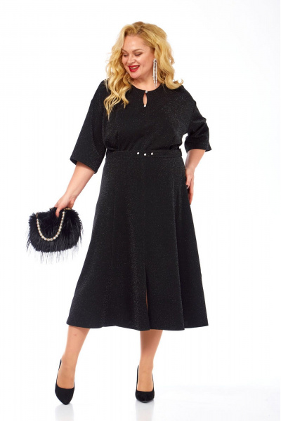 Платье VIA-Mod 675 черный - фото 11