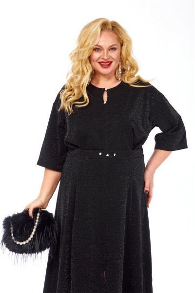 Платье VIA-Mod 675 черный - фото 10