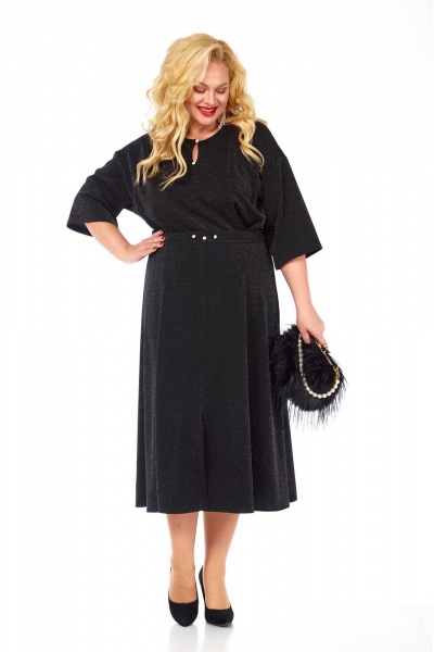 Платье VIA-Mod 675 черный - фото 9