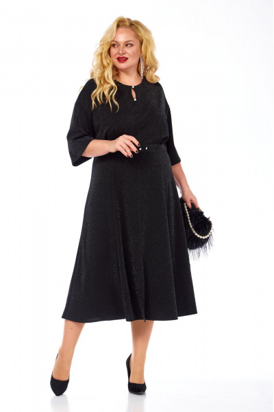 Платье VIA-Mod 675 черный - фото 7