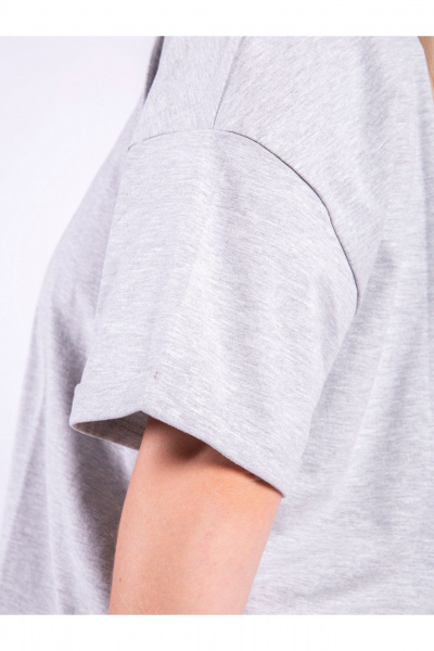 Брюки, футболка 8 Марта 15032-5С5026Д40-170 серый - фото 5