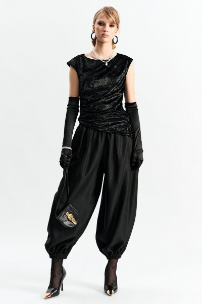 Блуза MilMil 1269 черный - фото 1