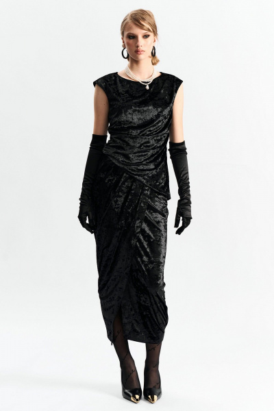 Блуза MilMil 1269 черный - фото 14