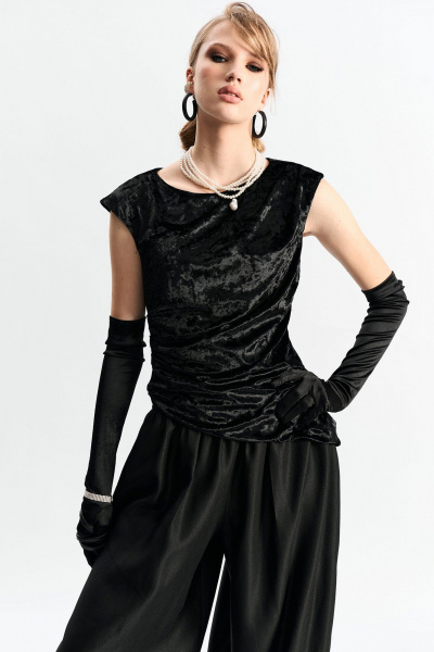 Блуза MilMil 1269 черный - фото 12