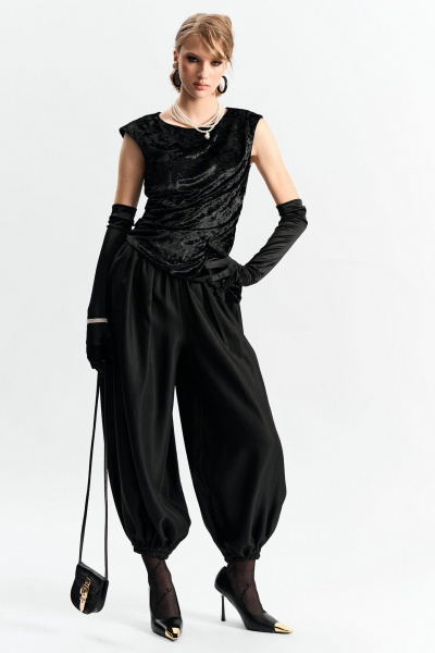 Блуза MilMil 1269 черный - фото 9