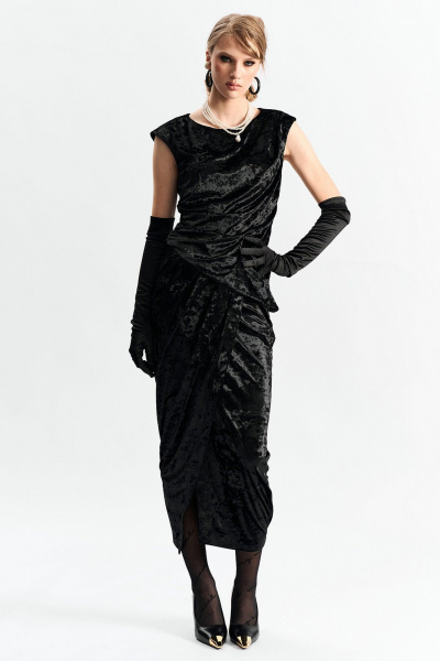 Блуза MilMil 1269 черный - фото 3