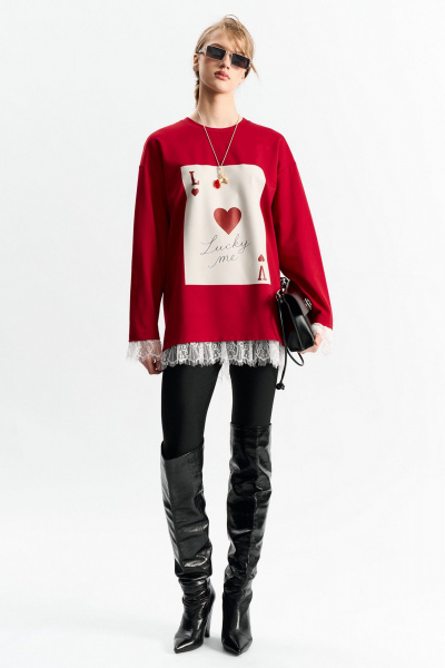 Лонгслив MilMil 1279 красный - фото 12