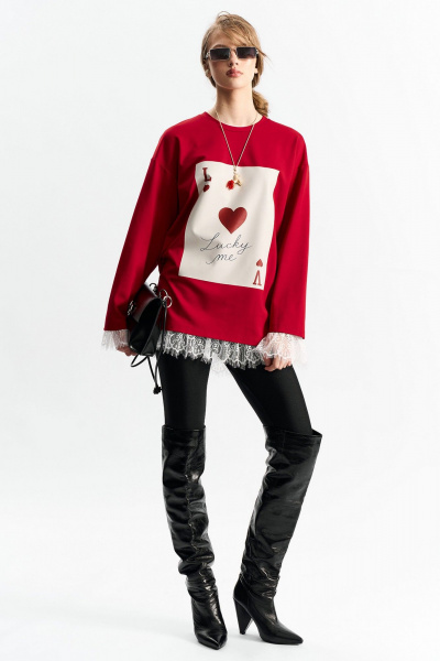 Лонгслив MilMil 1279 красный - фото 11