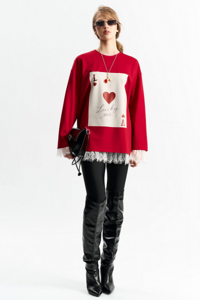 Лонгслив MilMil 1279 красный - фото 8