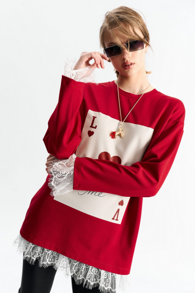 Лонгслив MilMil 1279 красный - фото 6