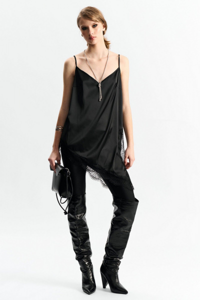 Топ MilMil 1281 черный - фото 7