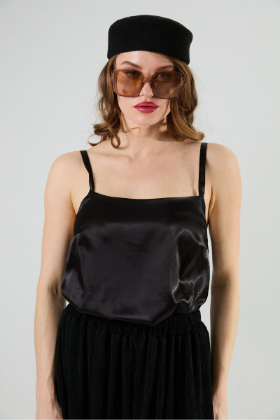 Брюки, джемпер, топ NikVa 1011-1 бордо/чёрный - фото 9