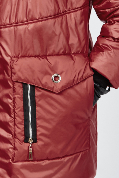 Куртка Lady Secret 7298 рубиновый - фото 5