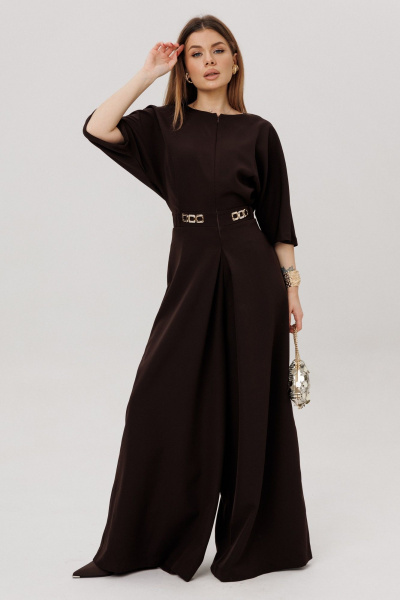 Комбинезон Ambera Style 1138 шоколад - фото 1